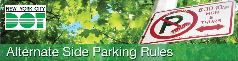 Alternate Side Parking Suspended Monday Wednesday alternate-side-parking-suspended-monday-wednesday